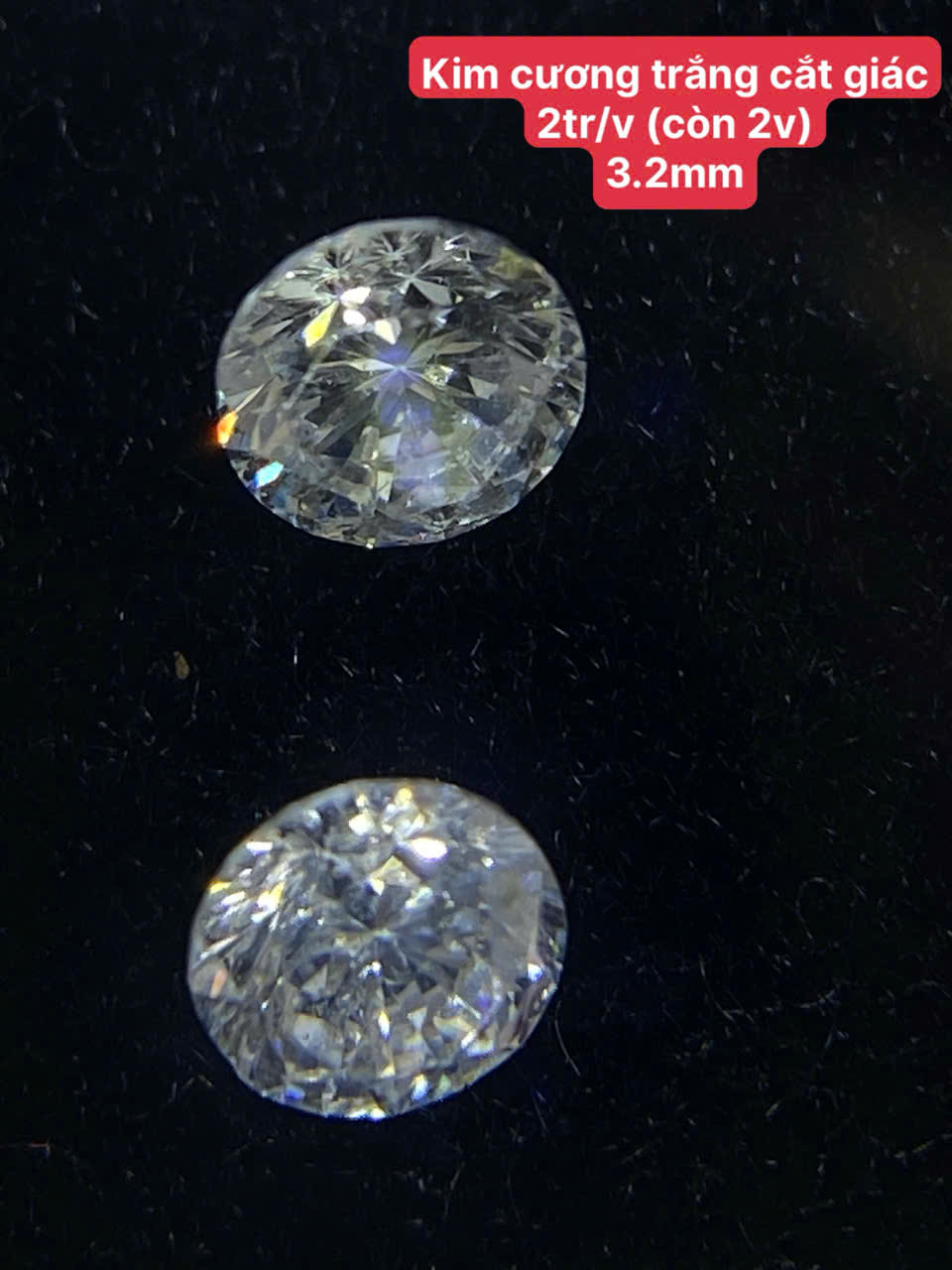 Kim cương trắng cắt giác #2