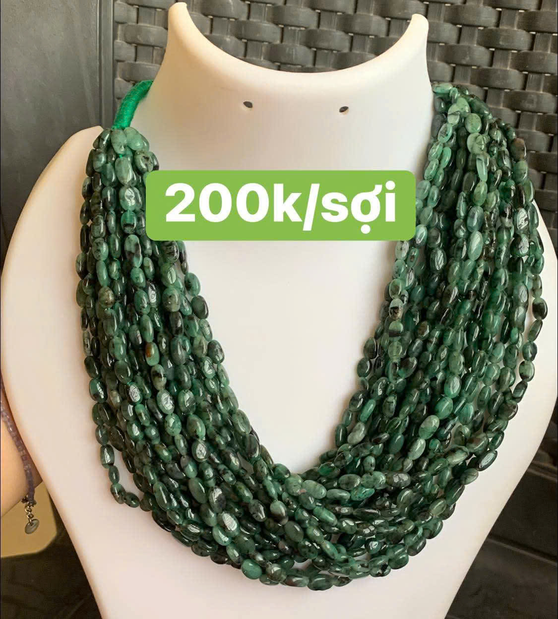 Ngọc Lục Bảo sỏi 4 - 6ly #2