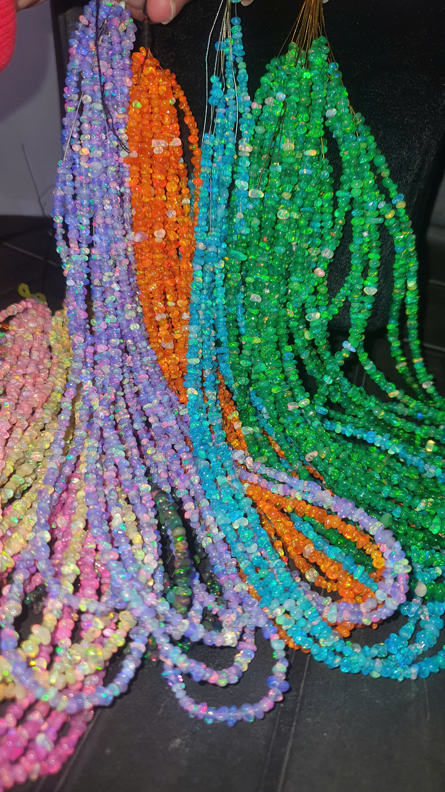 Opal thô nhí nhiều màu #4