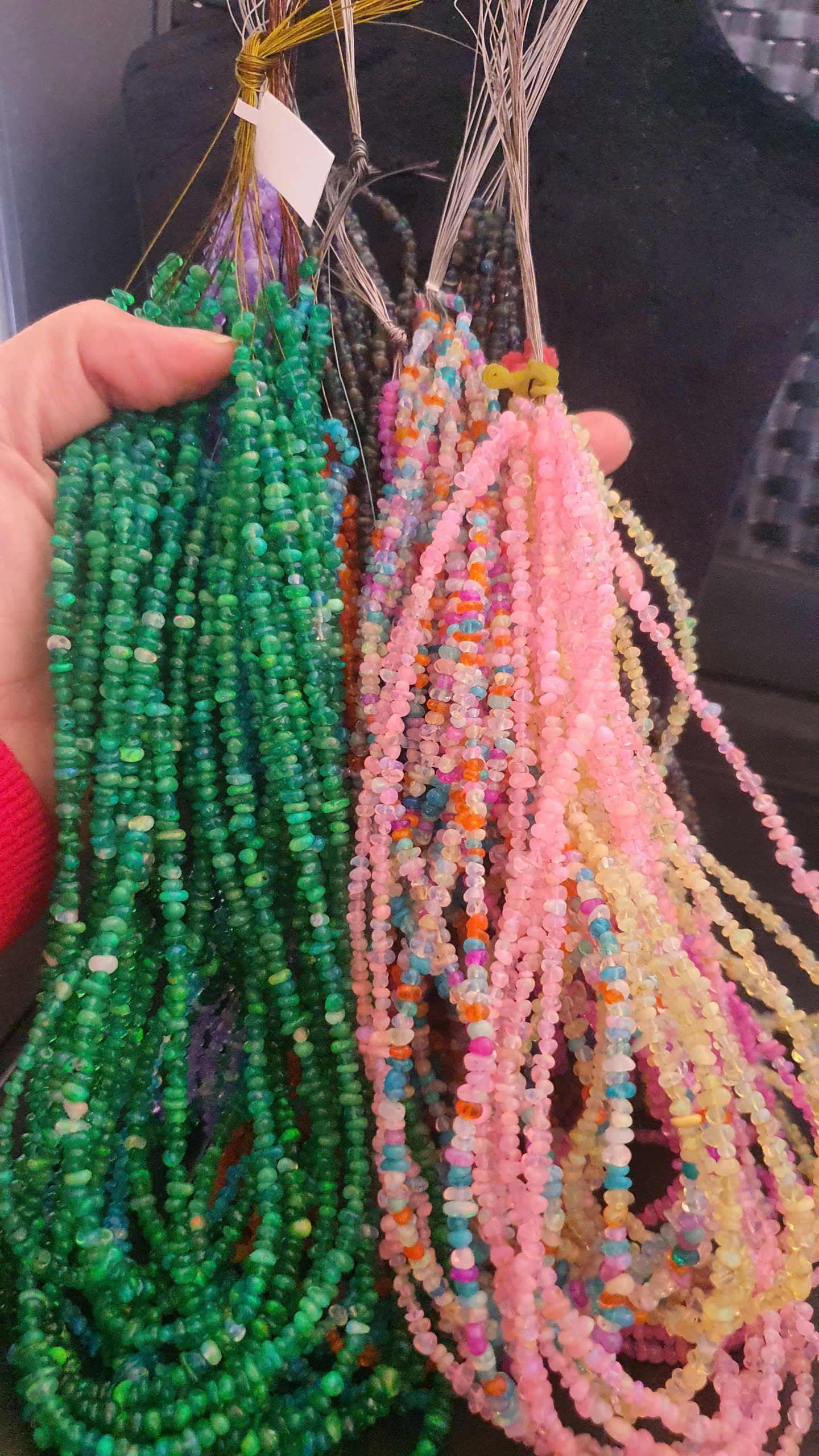 Opal thô nhí nhiều màu #2