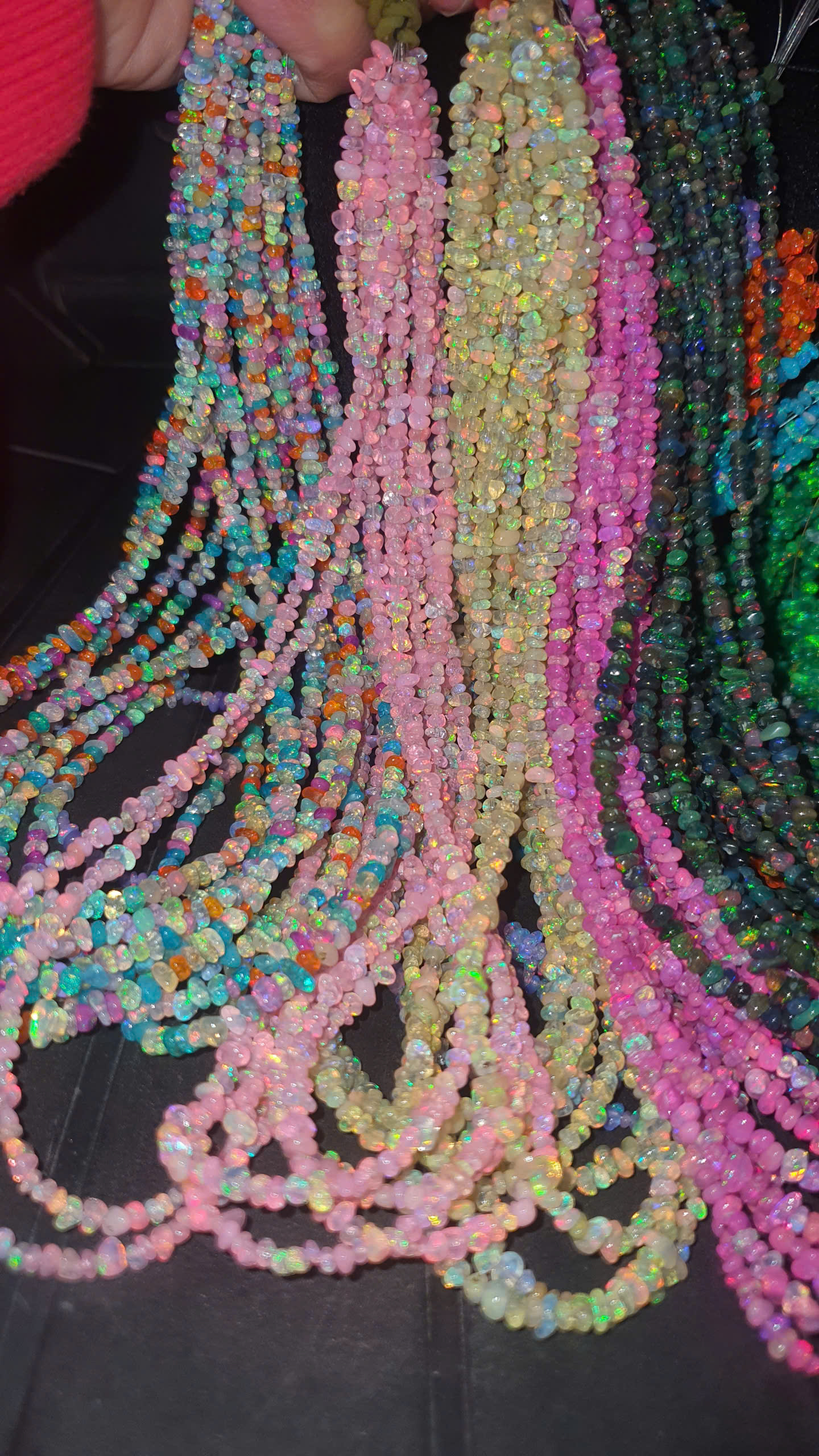 Opal thô nhí nhiều màu #1