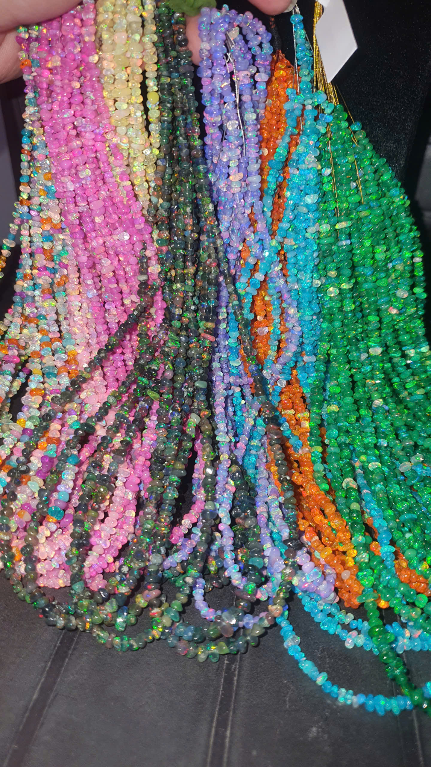 Opal thô nhí nhiều màu #3