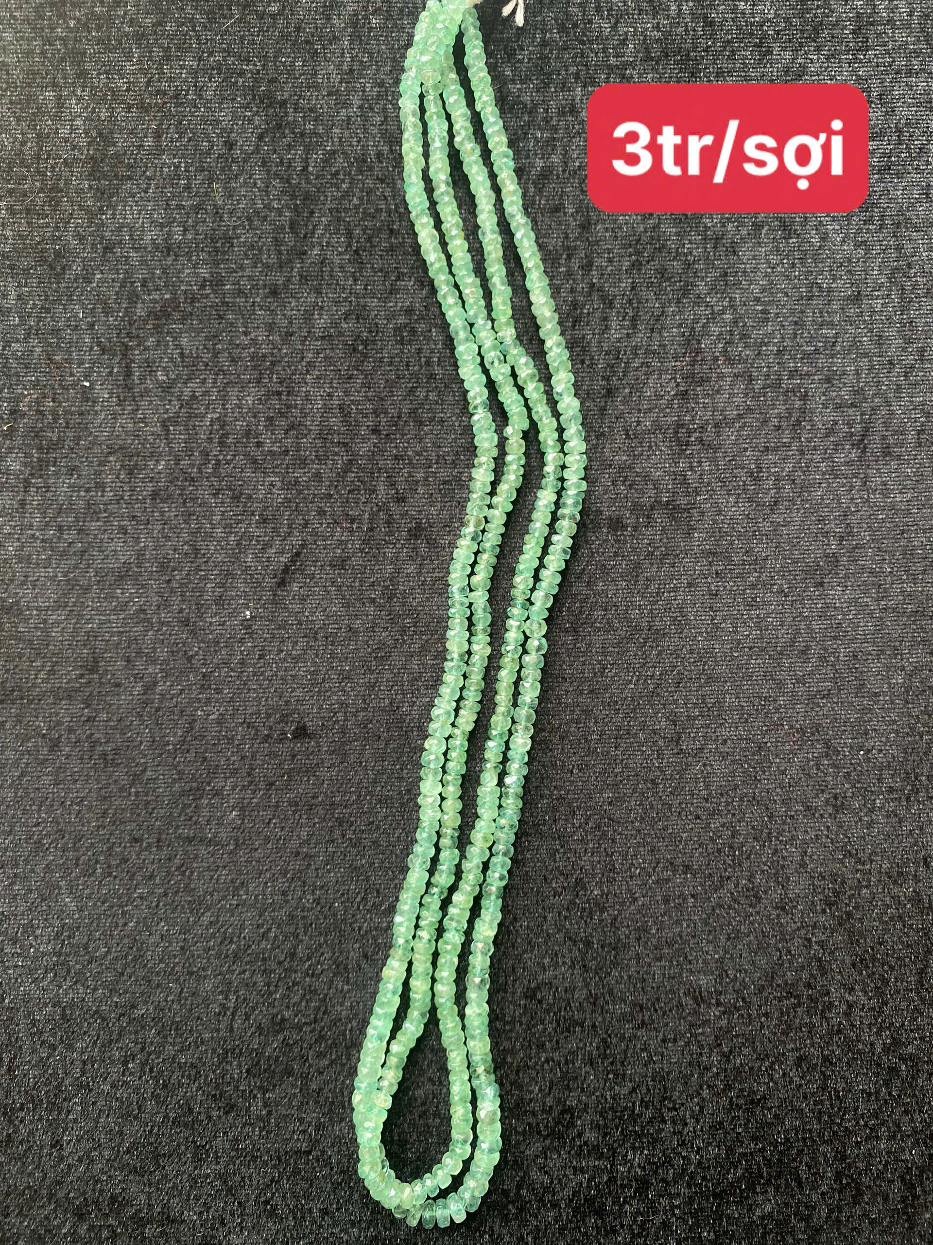 Dây chuỗi Ngọc lục bảo thiên nhiên #4